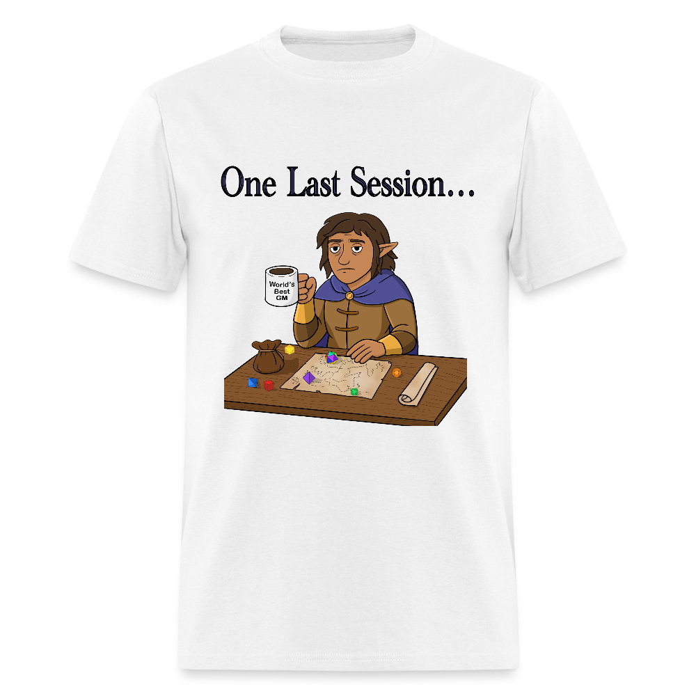 One Last Session Classic T-Shirt - white