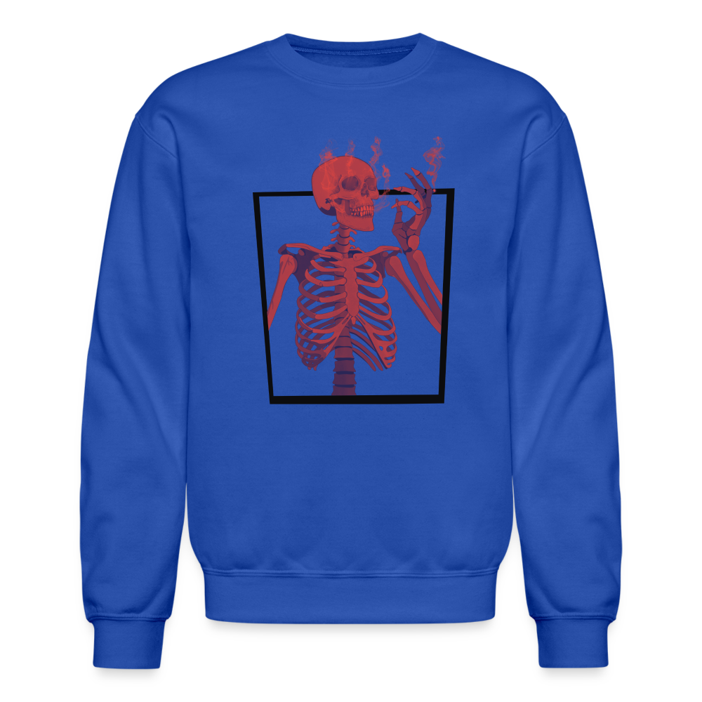 Stoned to Death Crewneck Sweatshirt - royal blue