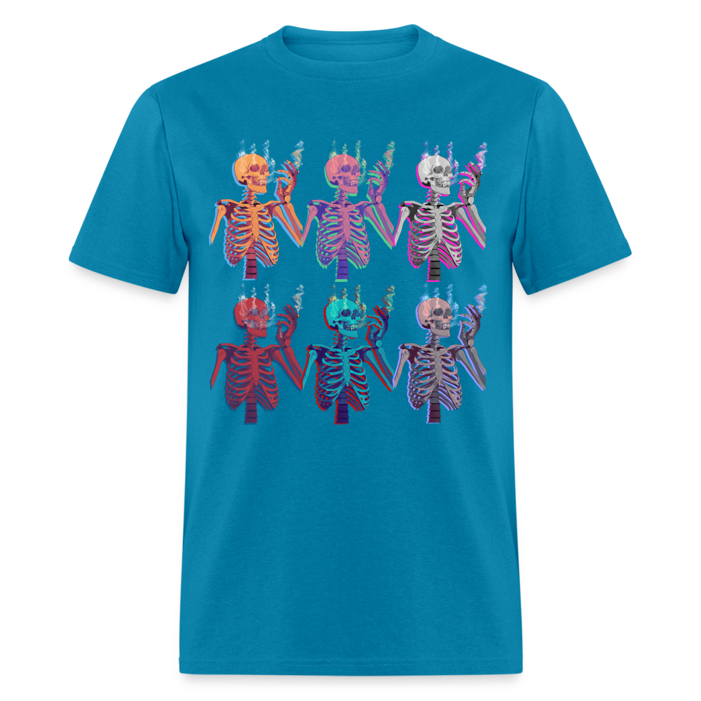 Skellies Unisex Classic T-Shirt - turquoise