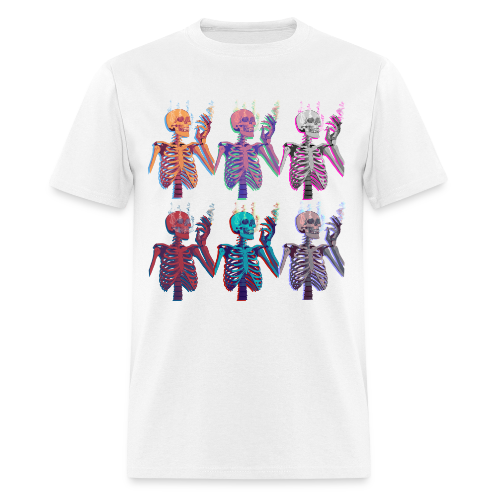 Skellies Unisex Classic T-Shirt - white