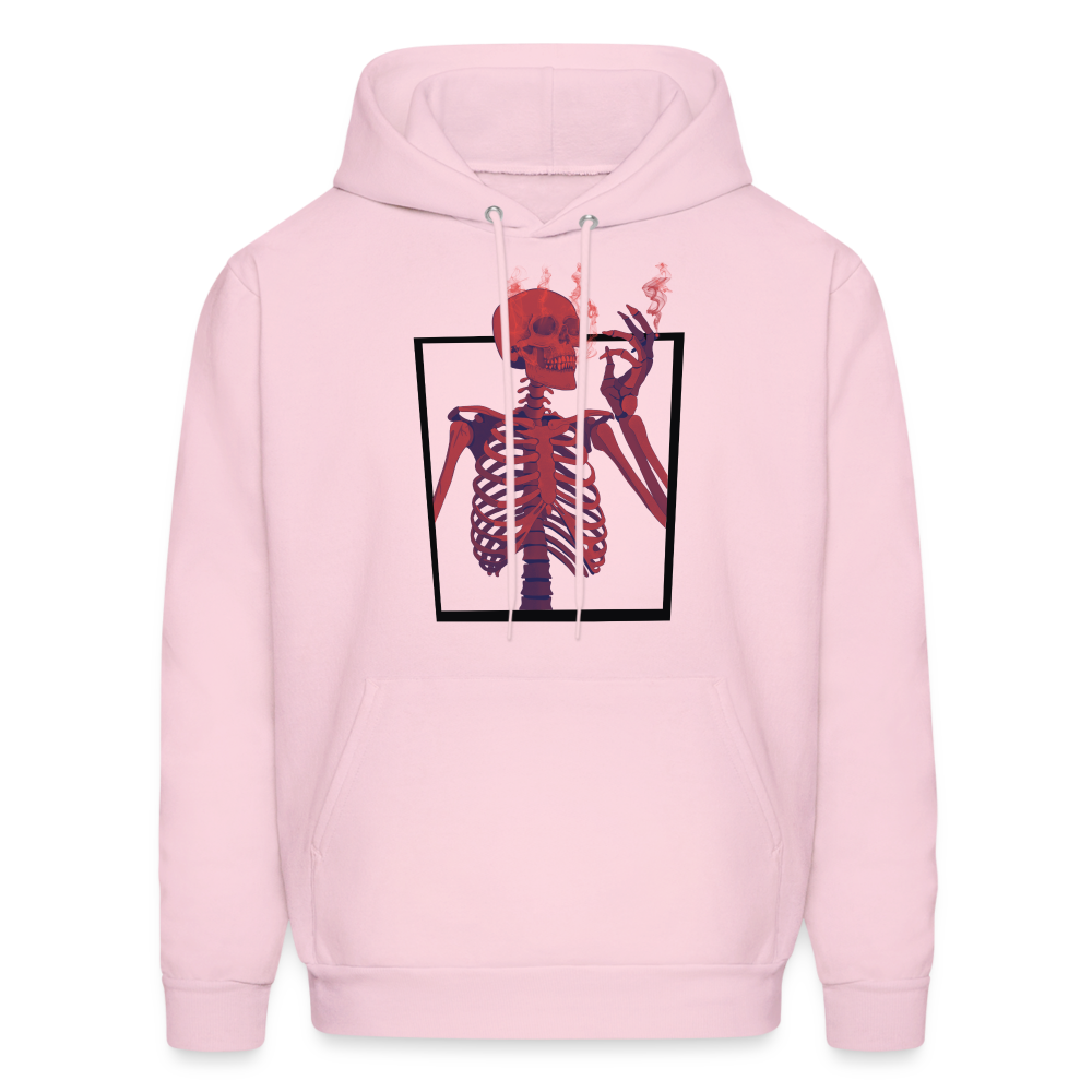 Stoned to Death Hoodie - pale pink