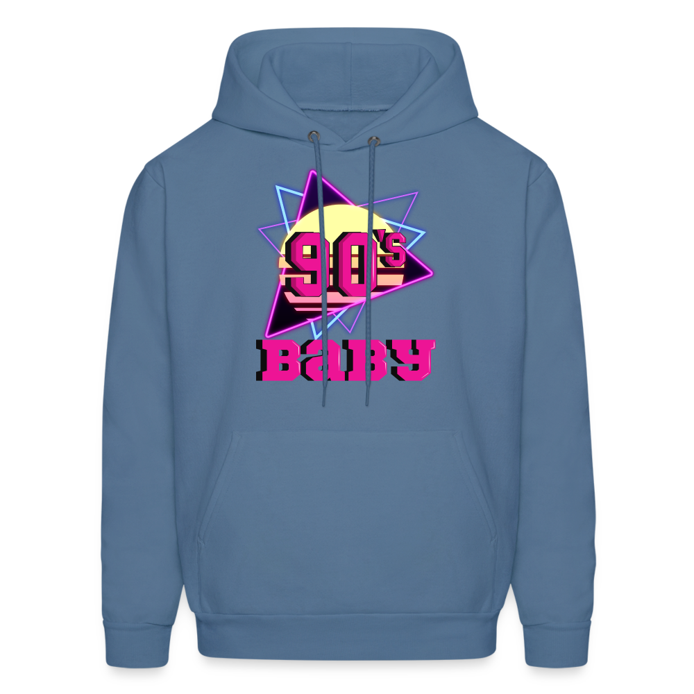 90s Baby Unisex Hoodie - denim blue