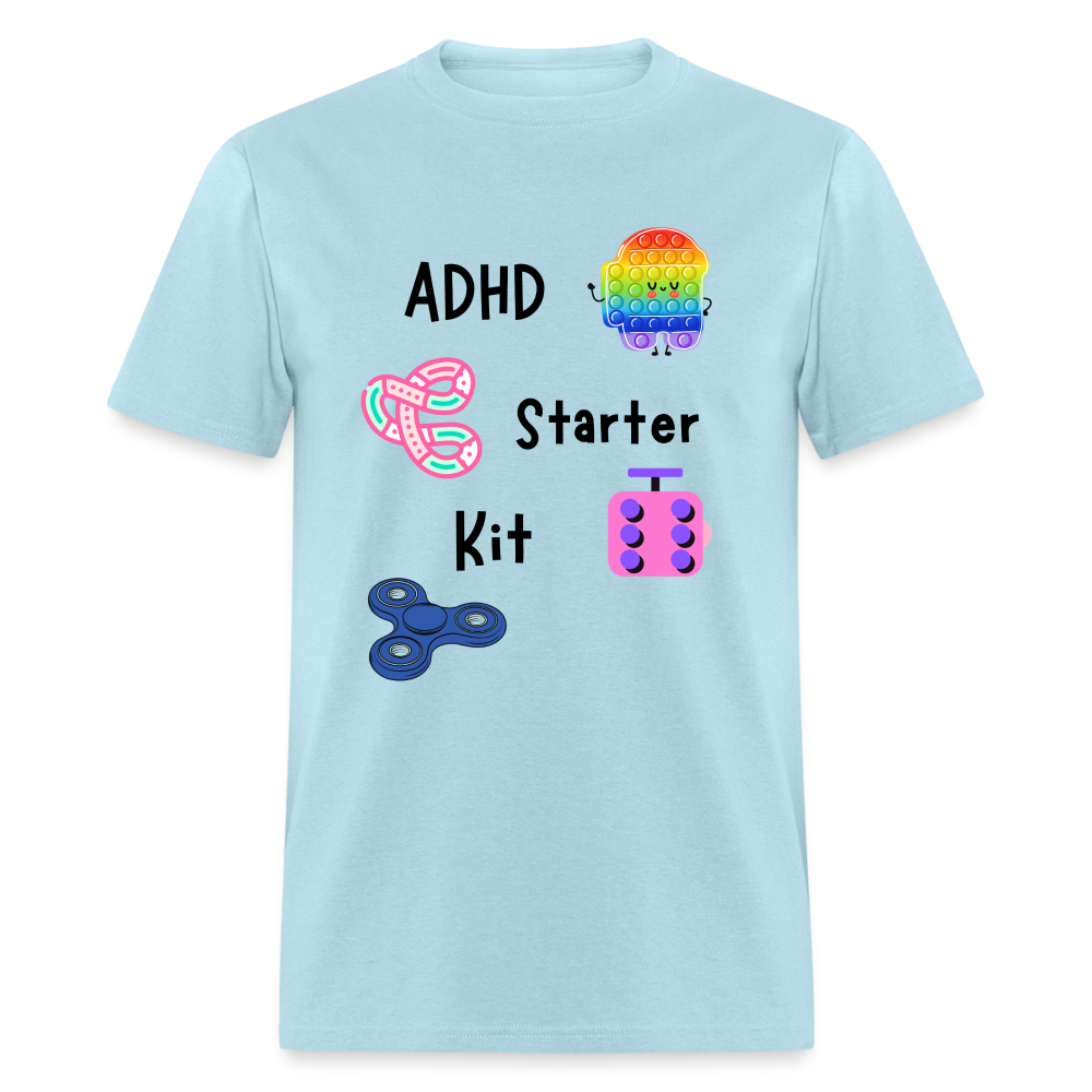 ADHD Unisex Classic T-Shirt - powder blue