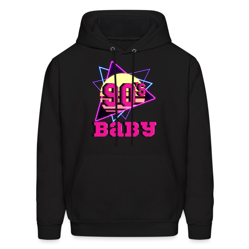 90s Baby Unisex Hoodie - black