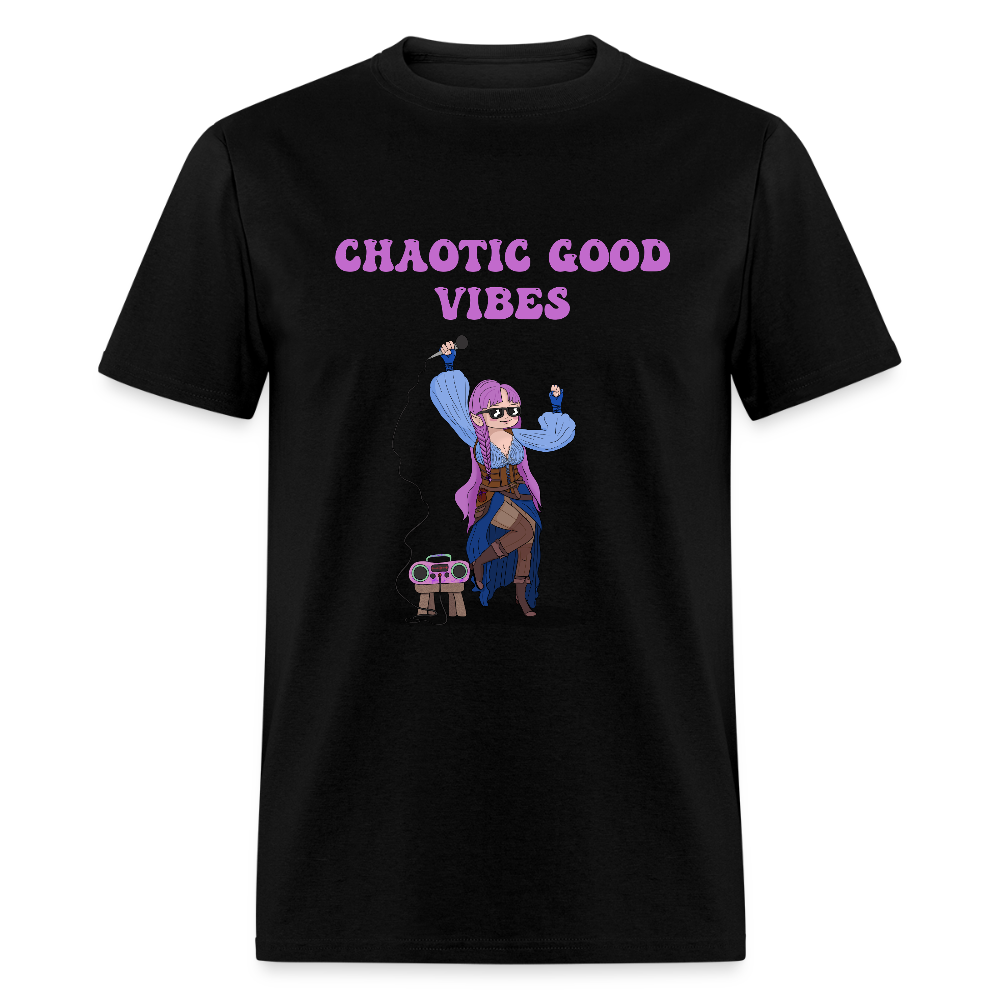 Chaotic Good Vibes Classic T-Shirt - black