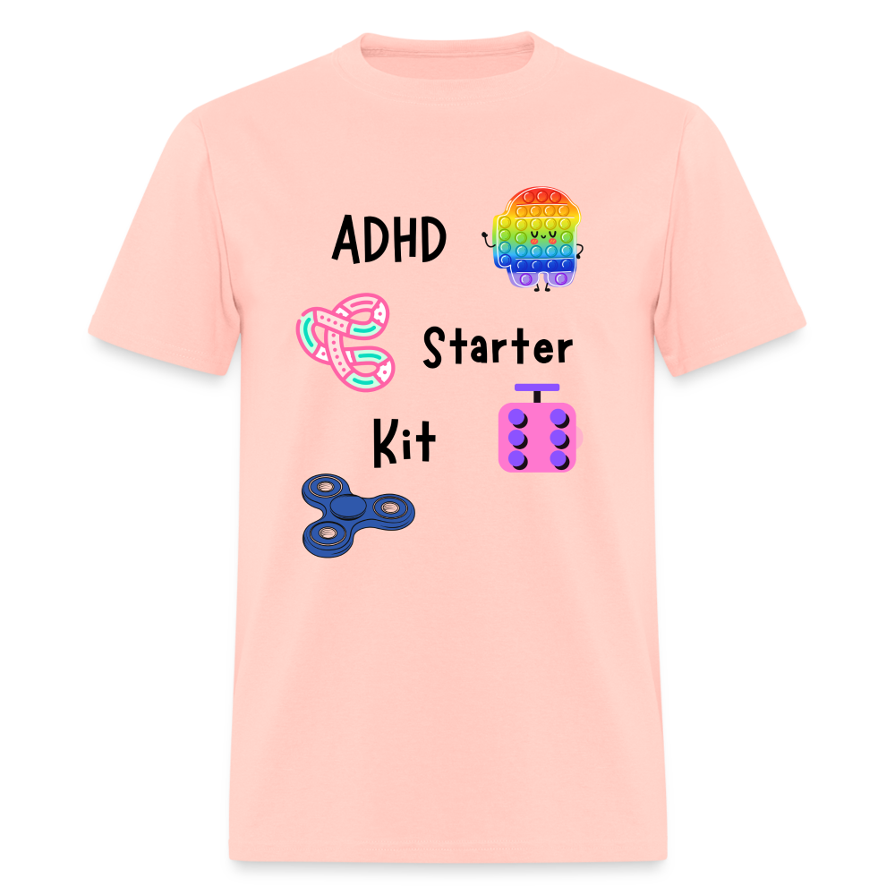 ADHD Unisex Classic T-Shirt - blush pink