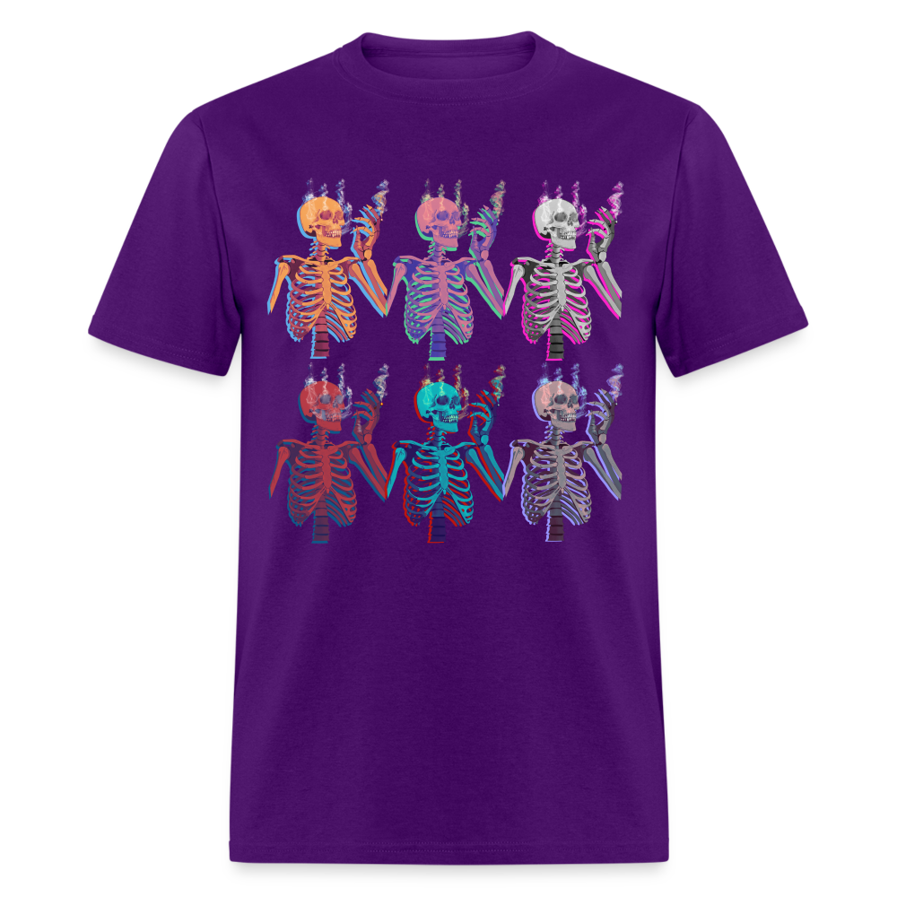Skellies Unisex Classic T-Shirt - purple