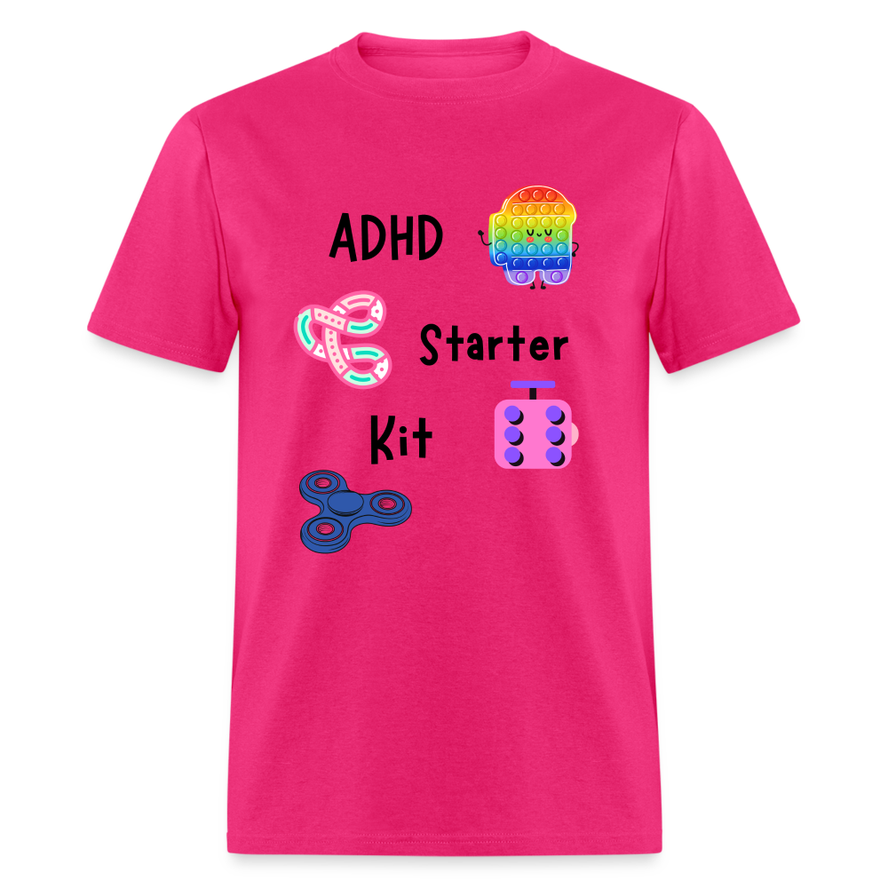 ADHD Unisex Classic T-Shirt - fuchsia