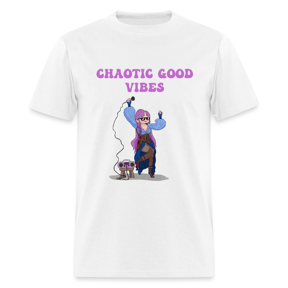 Chaotic Good Vibes Classic T-Shirt - white
