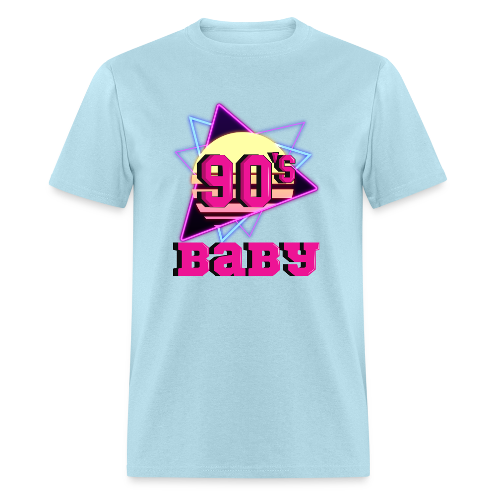 90s Baby Unisex Classic T-Shirt - powder blue