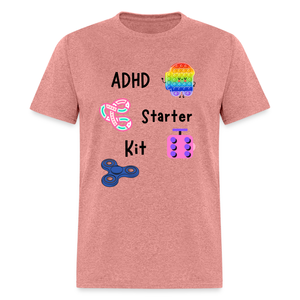 ADHD Unisex Classic T-Shirt - heather mauve