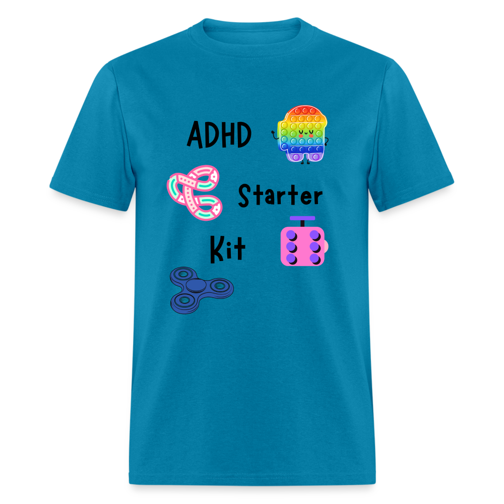 ADHD Unisex Classic T-Shirt - turquoise