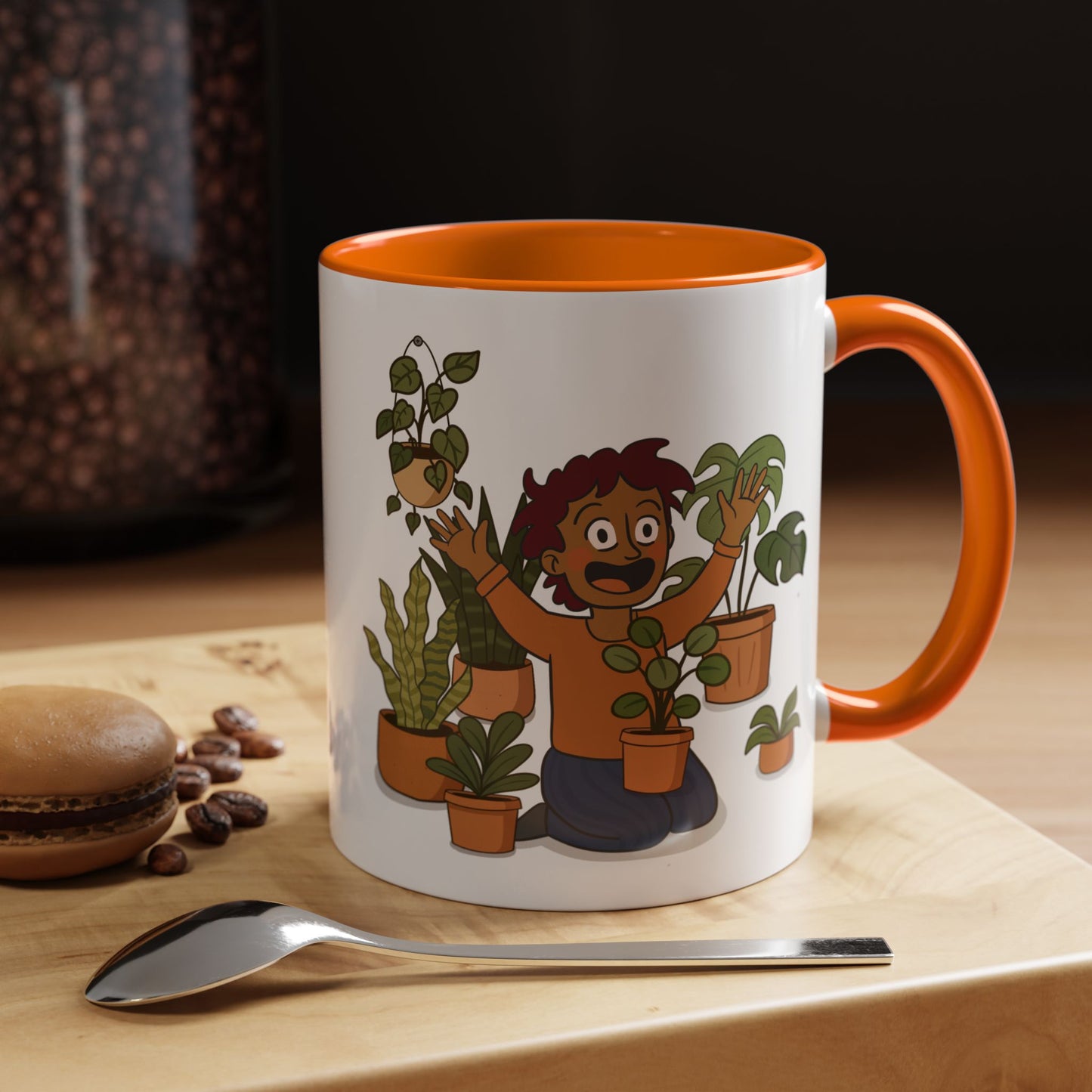 Crazy Plant Person Coffee Mug