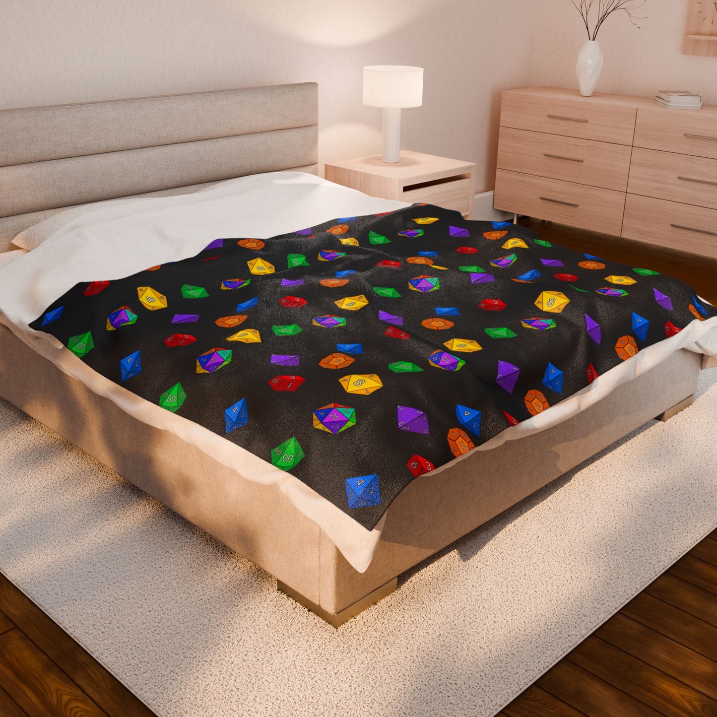 Pride Check Velveteen Plush Blanket