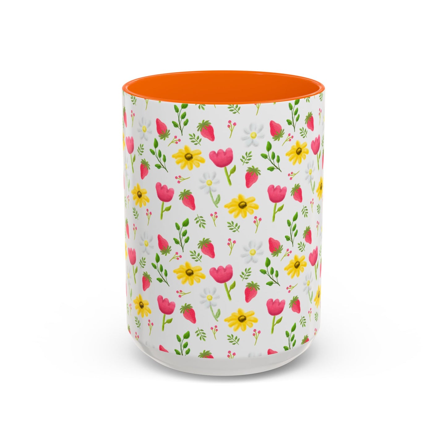 Berry Floral Coffee Mug