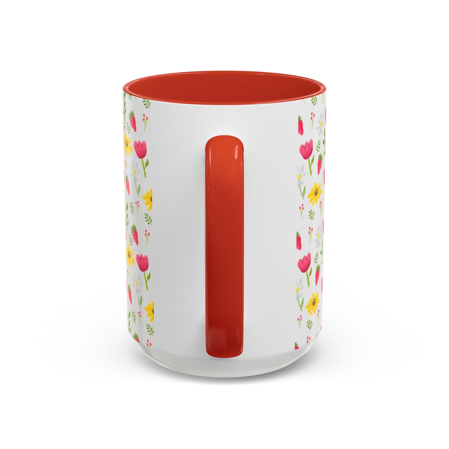 Berry Floral Coffee Mug