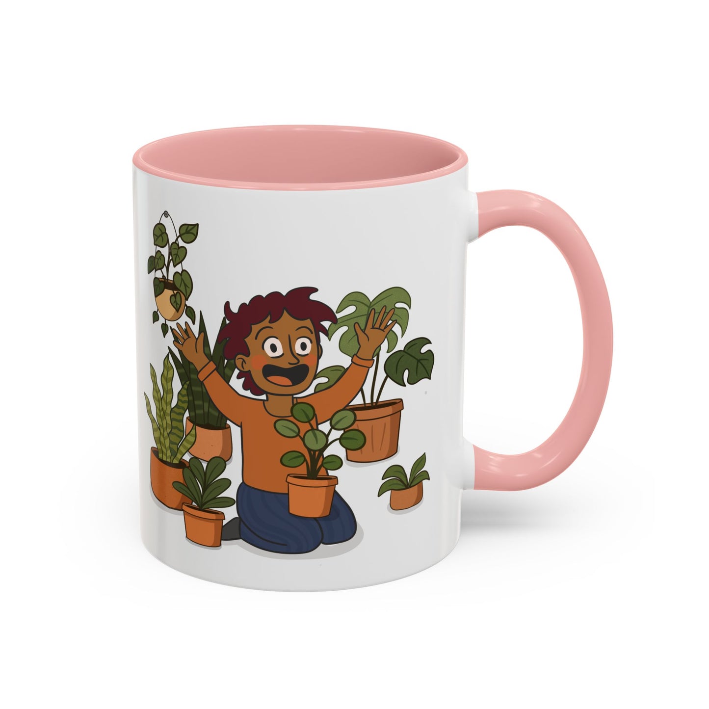 Crazy Plant Person Coffee Mug