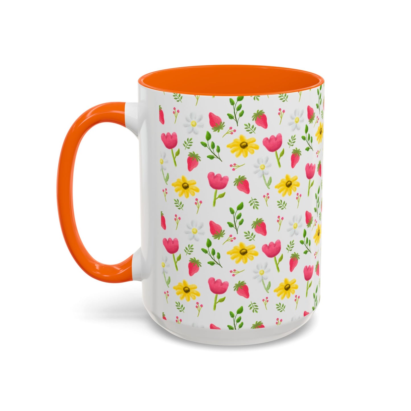 Berry Floral Coffee Mug