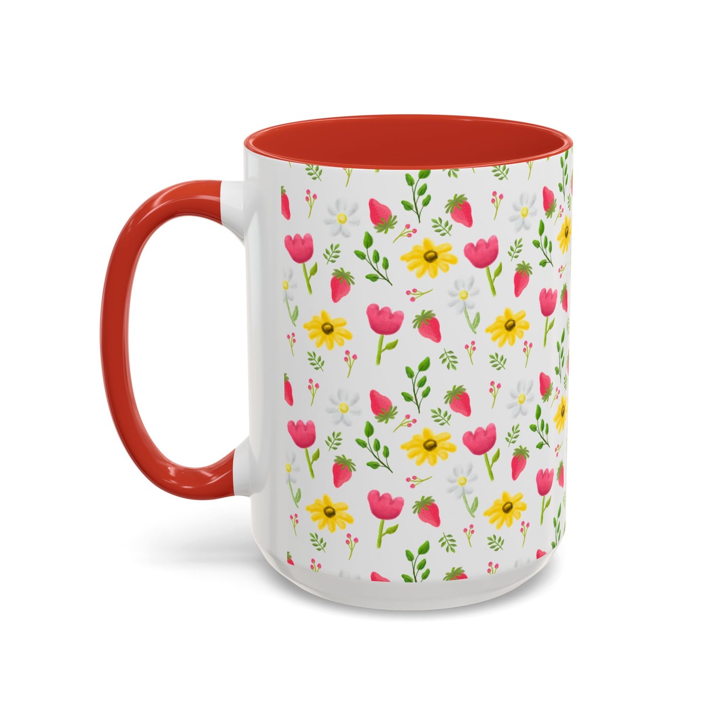 Berry Floral Coffee Mug