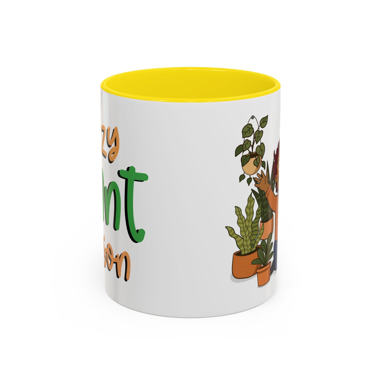 Crazy Plant Person Coffee Mug