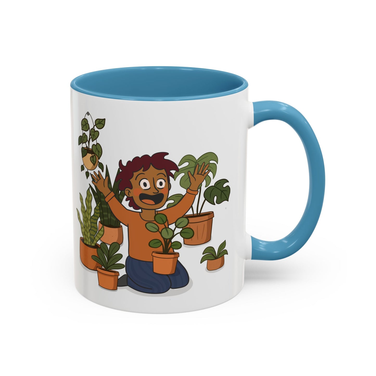 Crazy Plant Person Coffee Mug