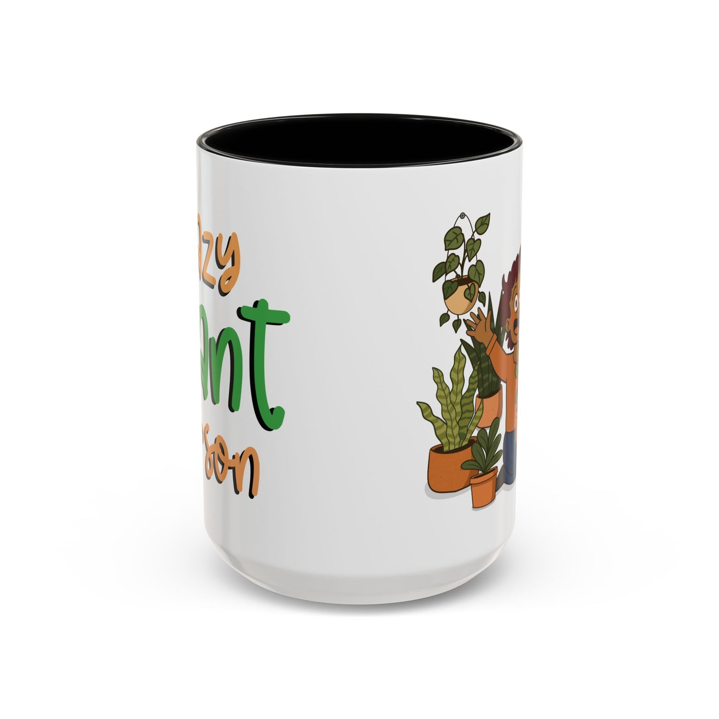Crazy Plant Person Coffee Mug