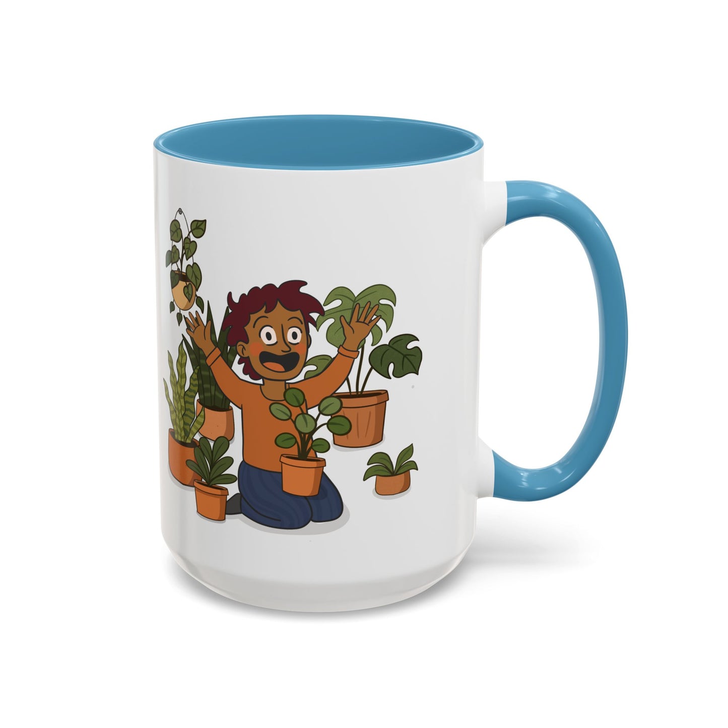 Crazy Plant Person Coffee Mug