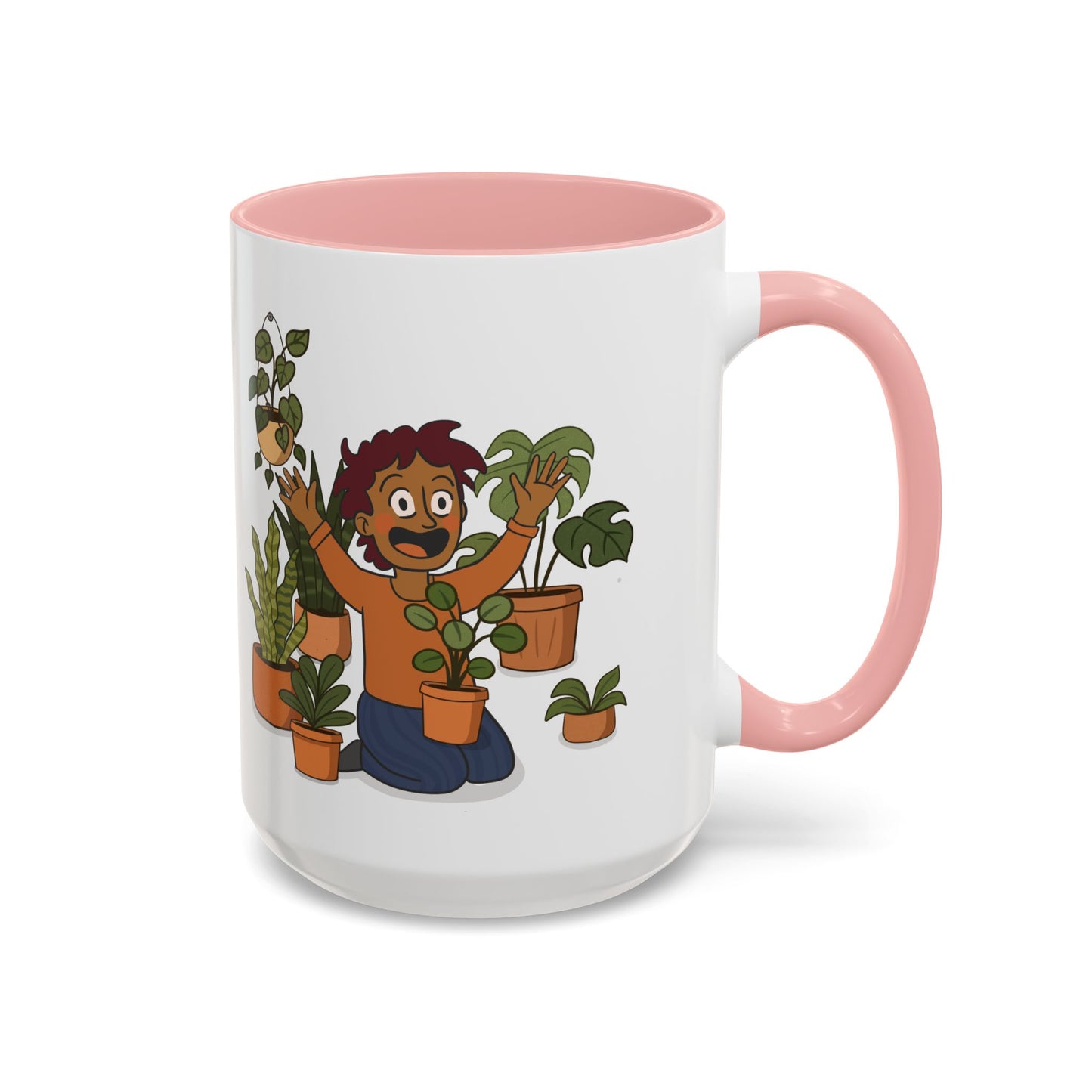 Crazy Plant Person Coffee Mug