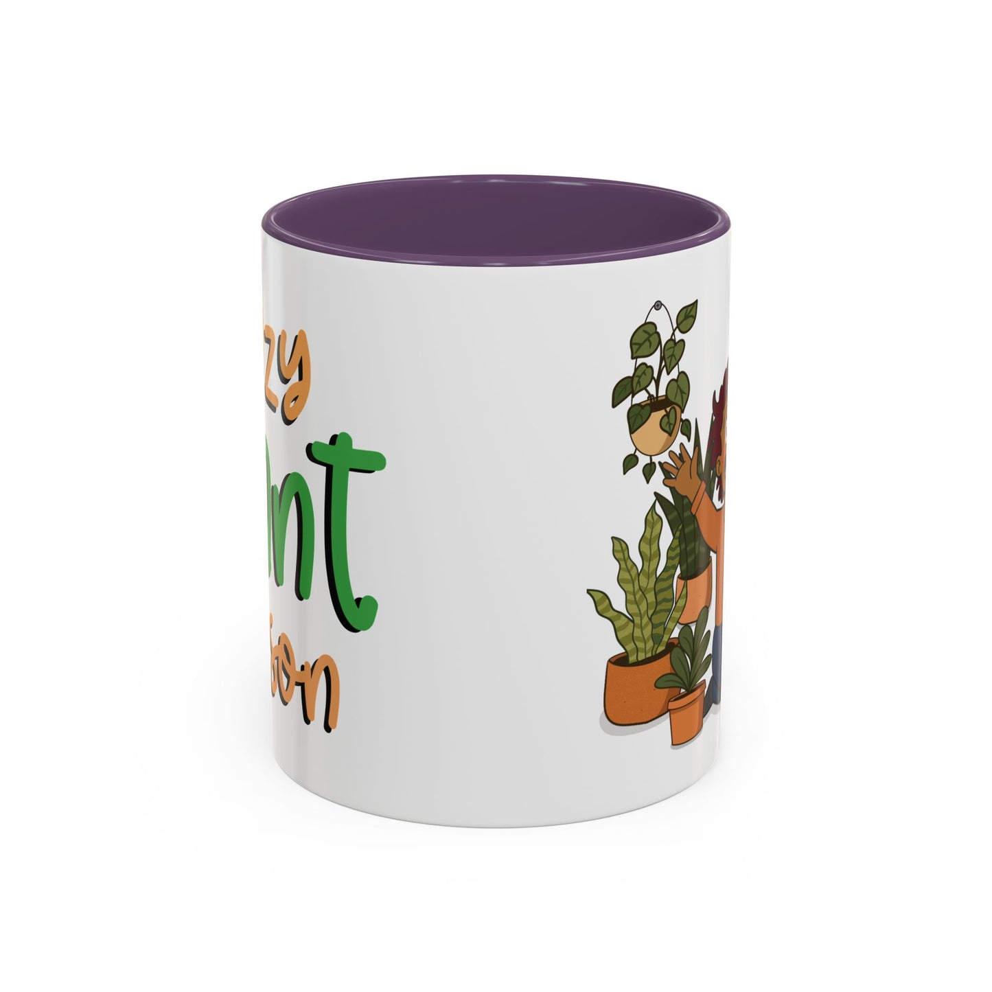 Crazy Plant Person Coffee Mug