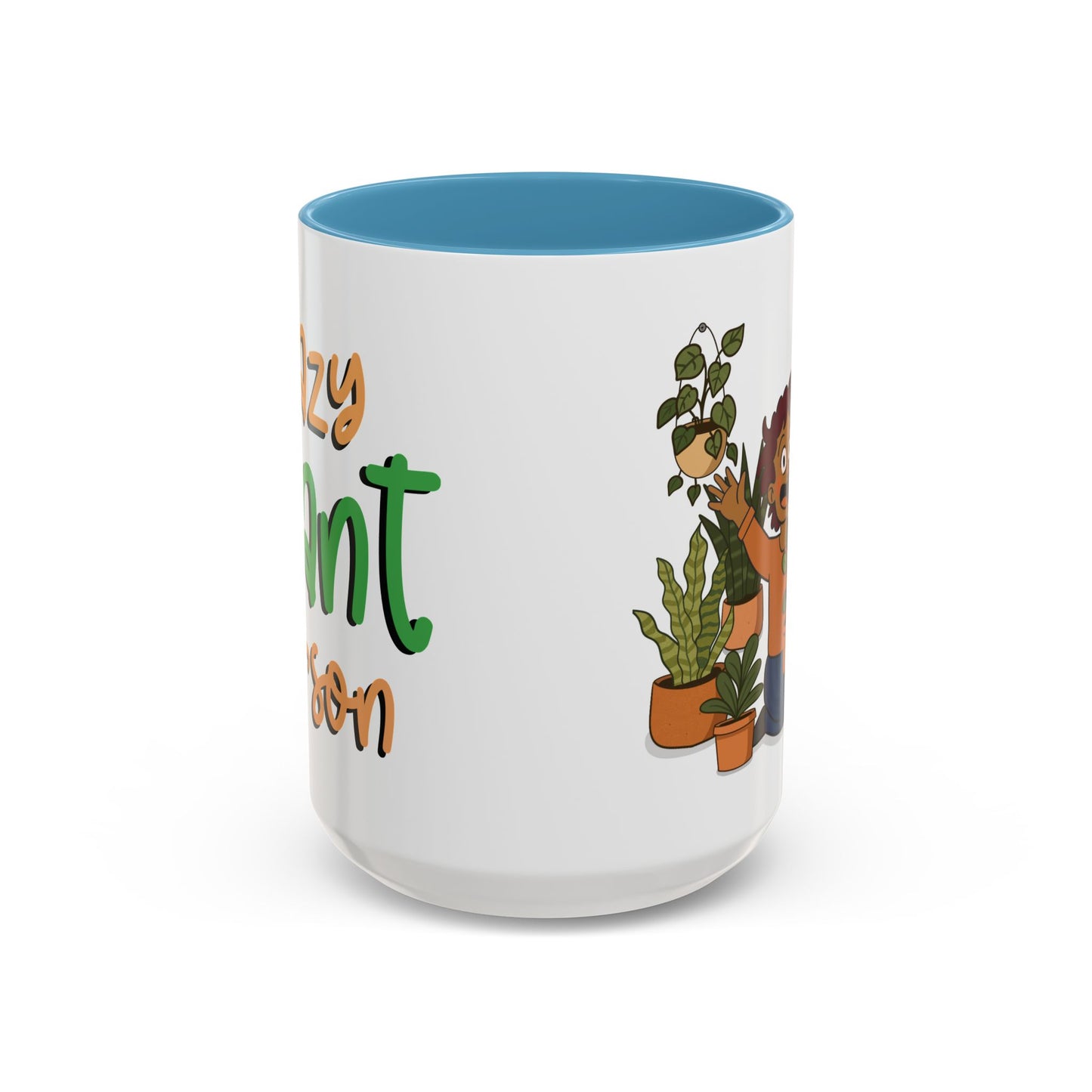 Crazy Plant Person Coffee Mug
