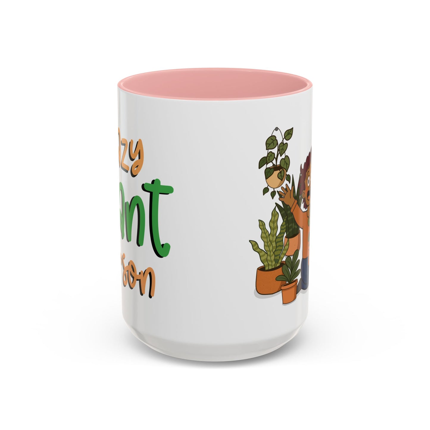 Crazy Plant Person Coffee Mug