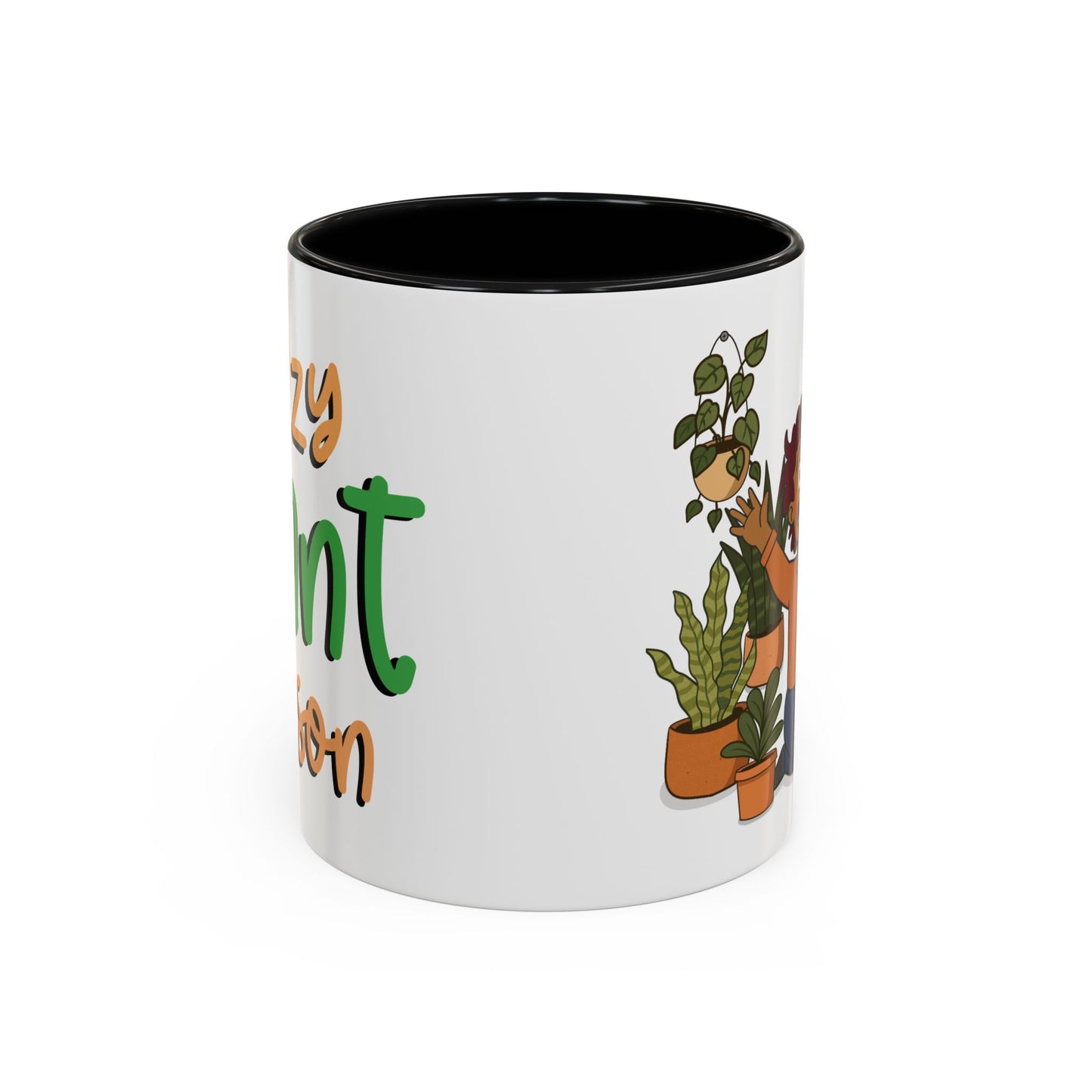Crazy Plant Person Coffee Mug