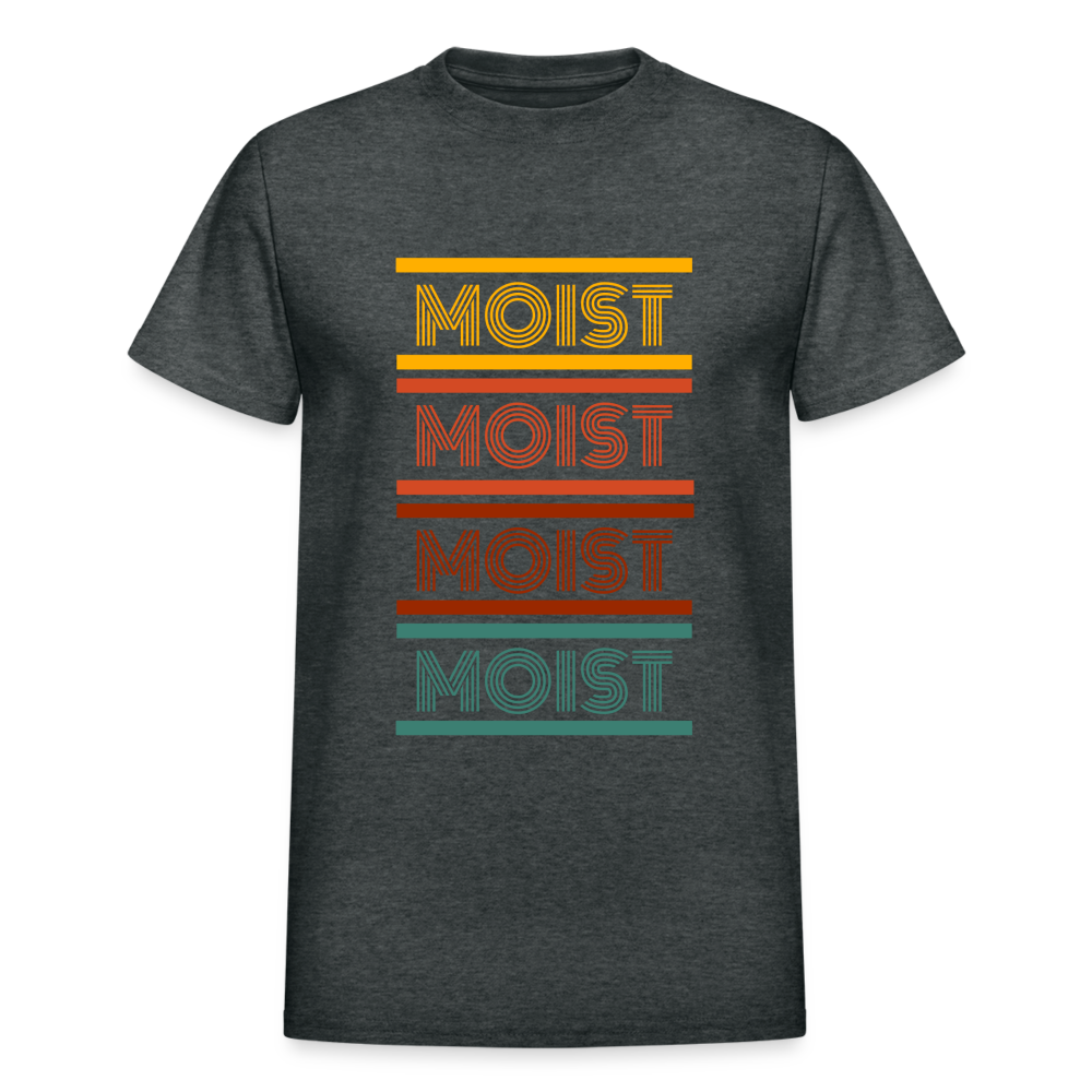 "Moist" Unisex Ultra Cotton Adult T-Shirt - deep heather