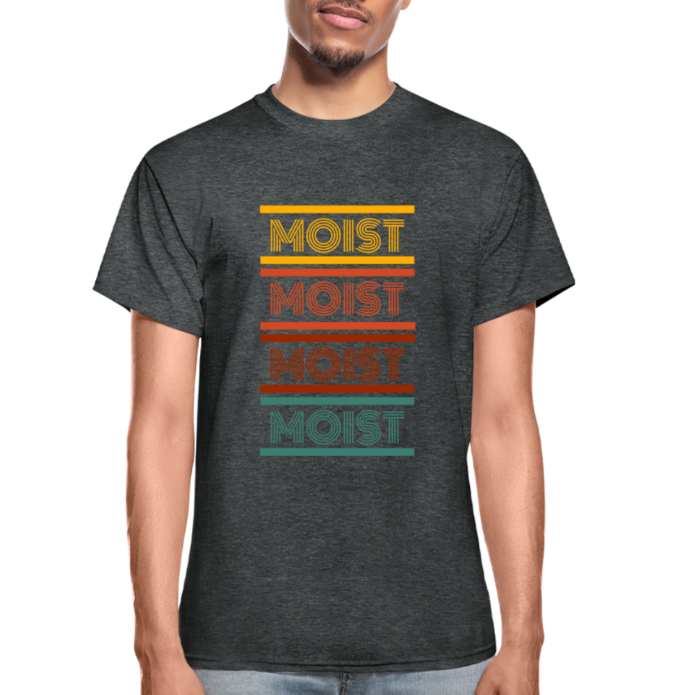 "Moist" Unisex Ultra Cotton Adult T-Shirt - deep heather