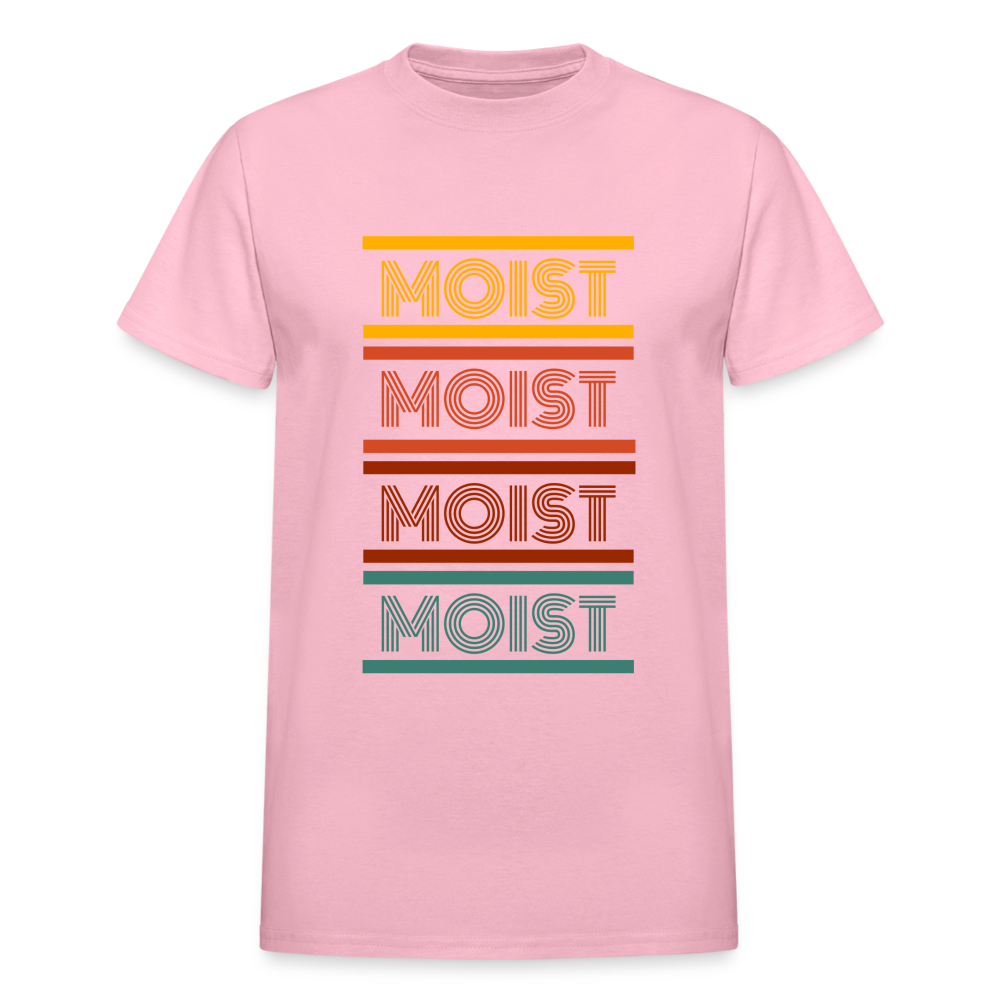 "Moist" Unisex Ultra Cotton Adult T-Shirt - light pink