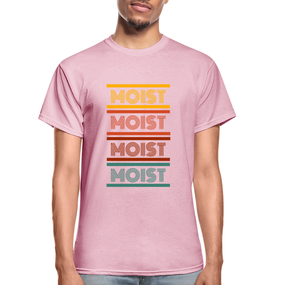 "Moist" Unisex Ultra Cotton Adult T-Shirt - light pink