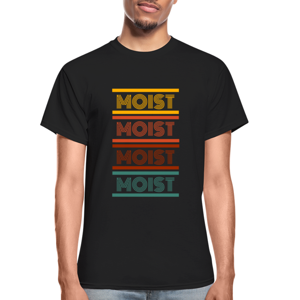 "Moist" Unisex Ultra Cotton Adult T-Shirt - black