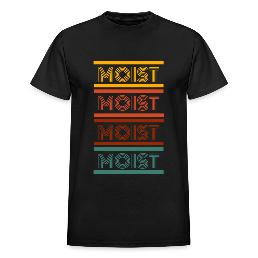 "Moist" Unisex Ultra Cotton Adult T-Shirt - black
