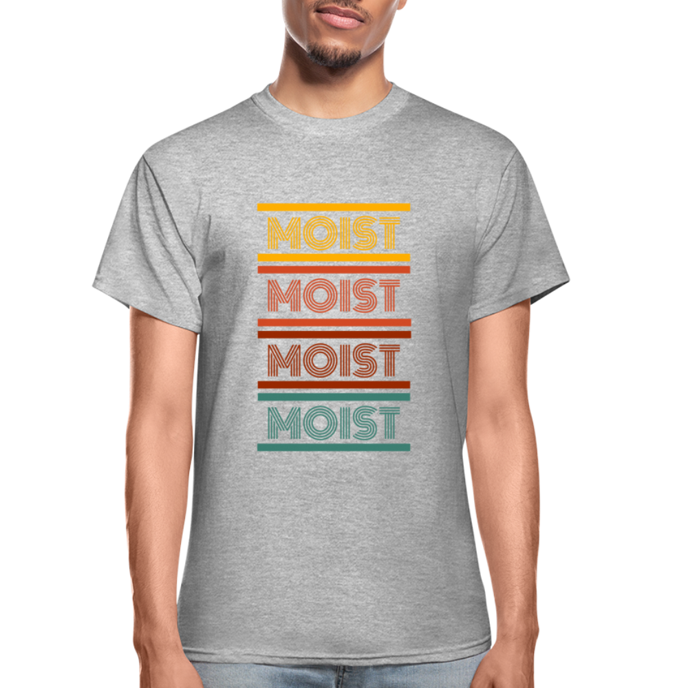 "Moist" Unisex Ultra Cotton Adult T-Shirt - heather gray