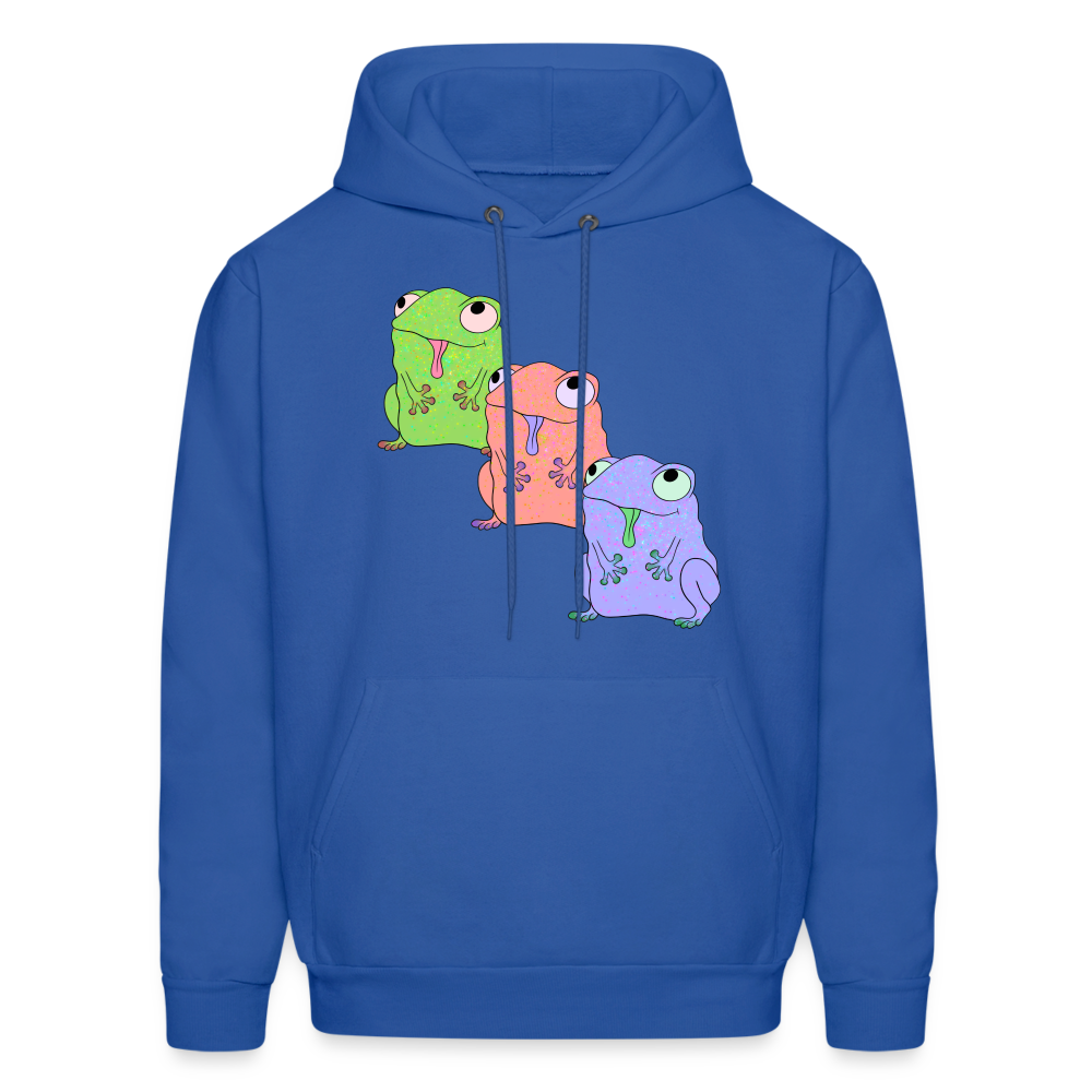 Froggy Friends Unisex Hanes Hoodie - royal blue