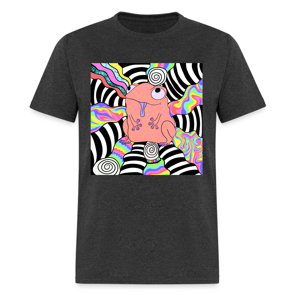 Acid Frogs Unisex Fruit of a Loom Classic T-Shirt - heather black