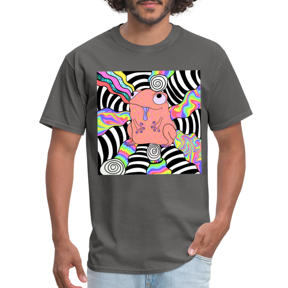 Acid Frogs Unisex Fruit of a Loom Classic T-Shirt - charcoal
