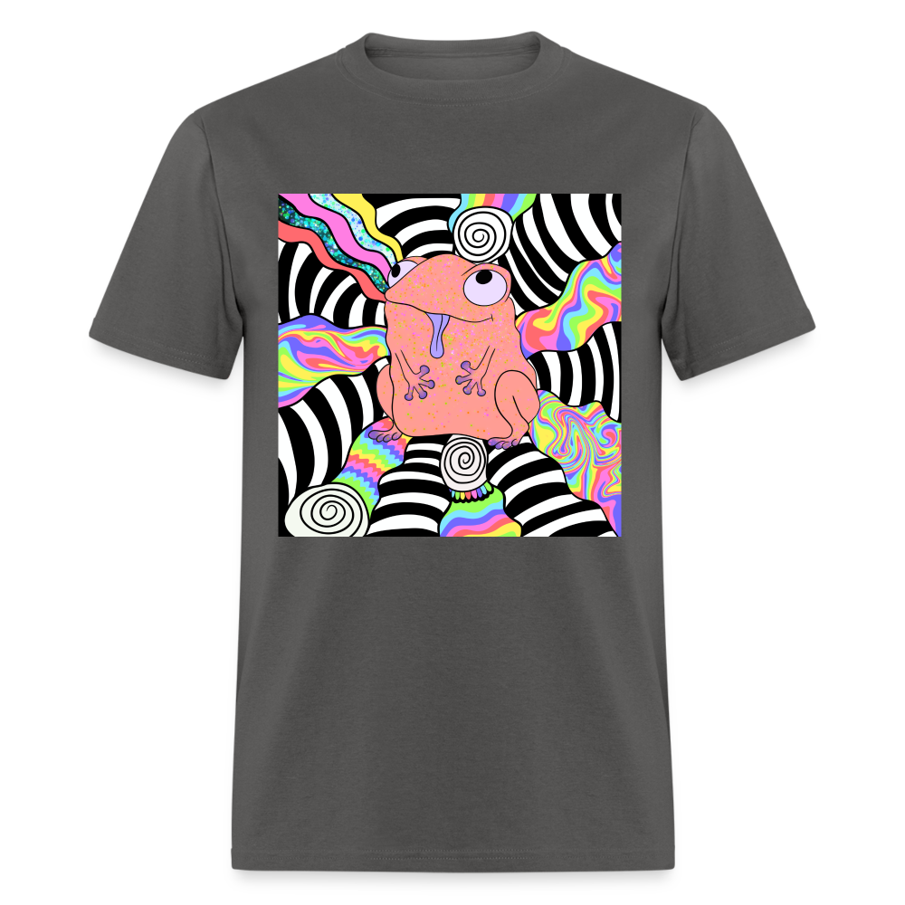 Acid Frogs Unisex Fruit of a Loom Classic T-Shirt - charcoal