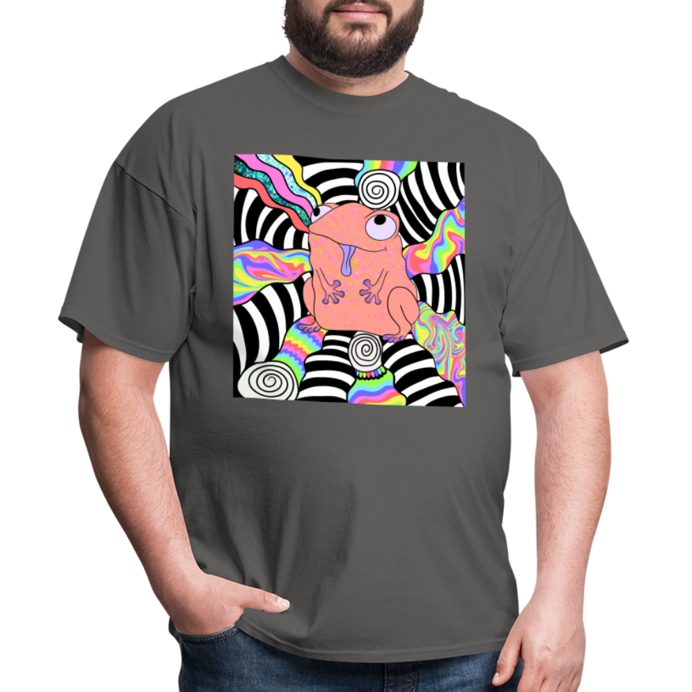 Acid Frogs Unisex Fruit of a Loom Classic T-Shirt - charcoal