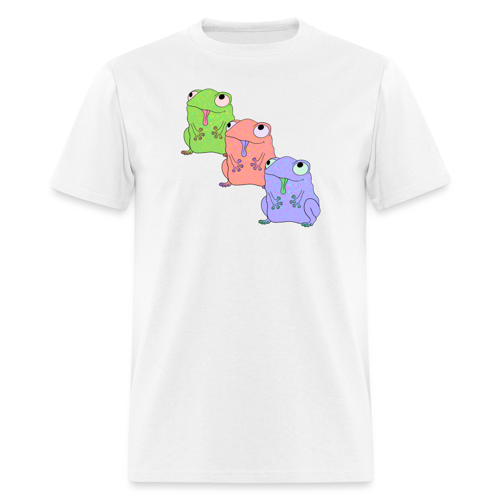 Froggy Friends Unisex Ultra Cotton Adult T-Shirt - white