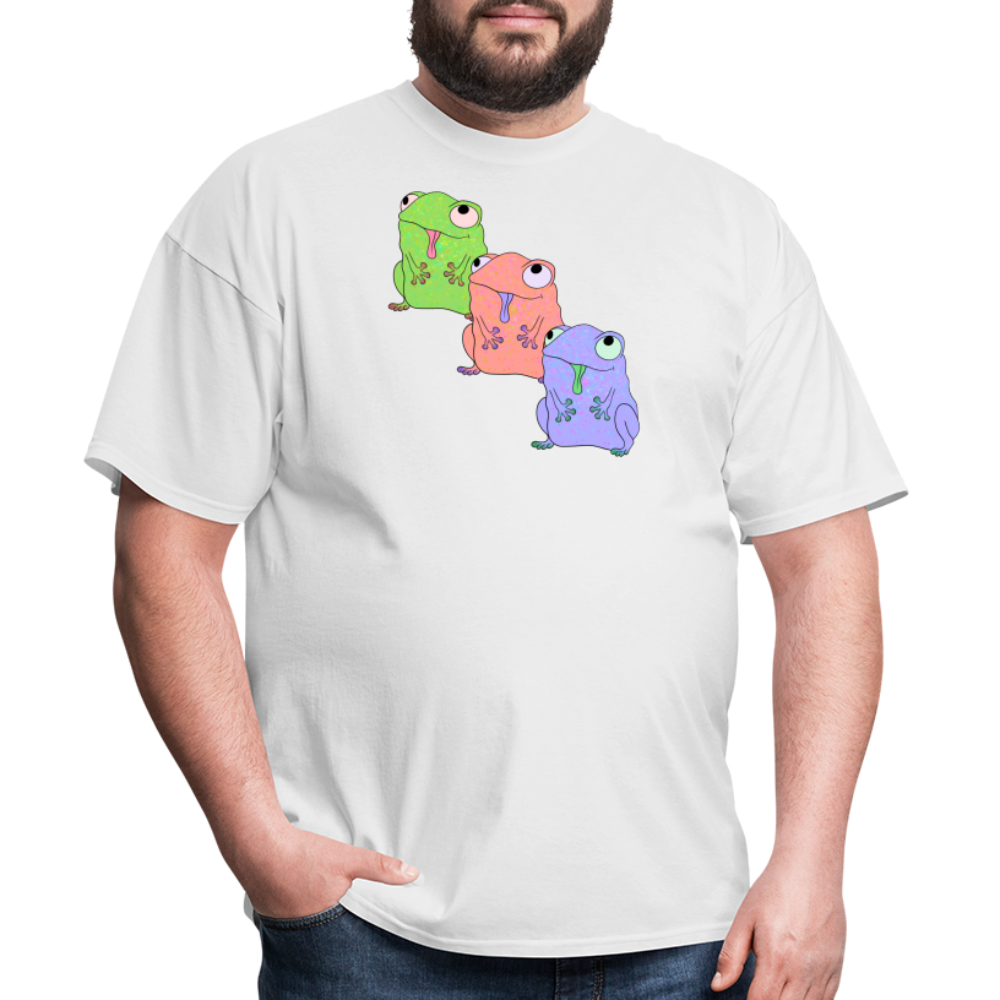 Froggy Friends Unisex Ultra Cotton Adult T-Shirt - white