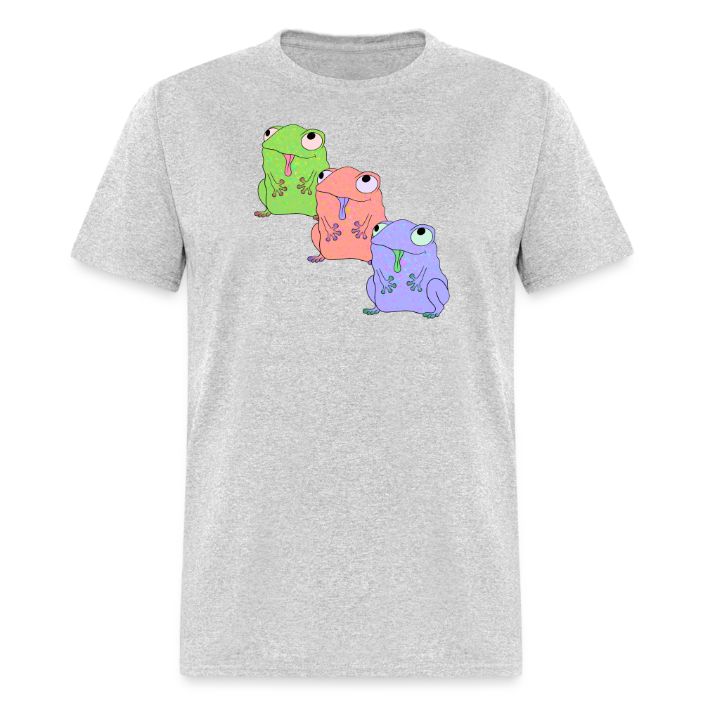 Froggy Friends Unisex Ultra Cotton Adult T-Shirt - heather gray