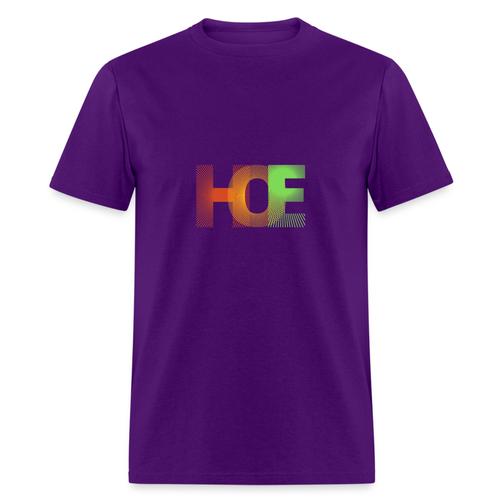 H.O.E unisex Fruit of the Loom classic T-shirt - purple