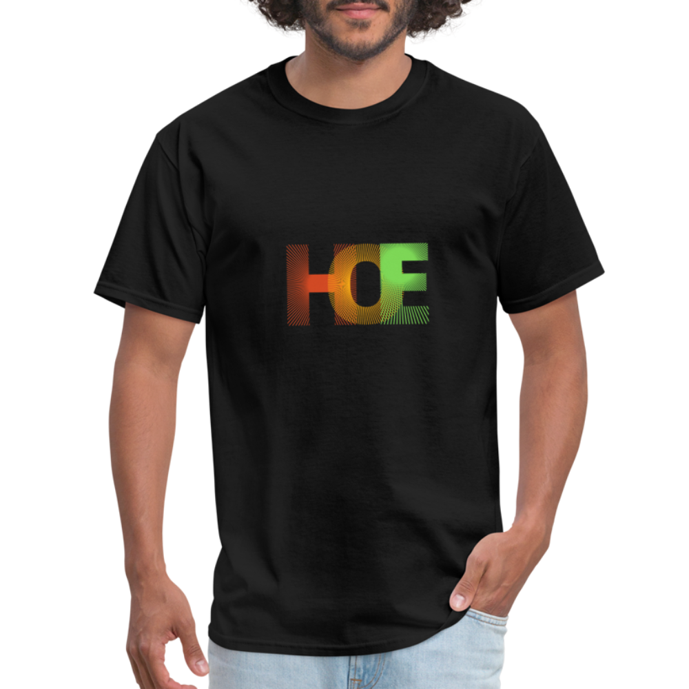 H.O.E unisex Fruit of the Loom classic T-shirt - black