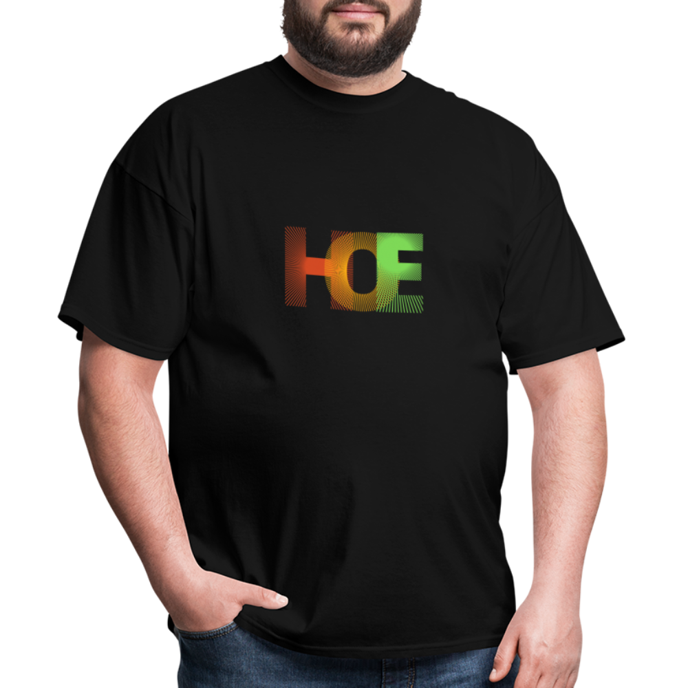 H.O.E unisex Fruit of the Loom classic T-shirt - black